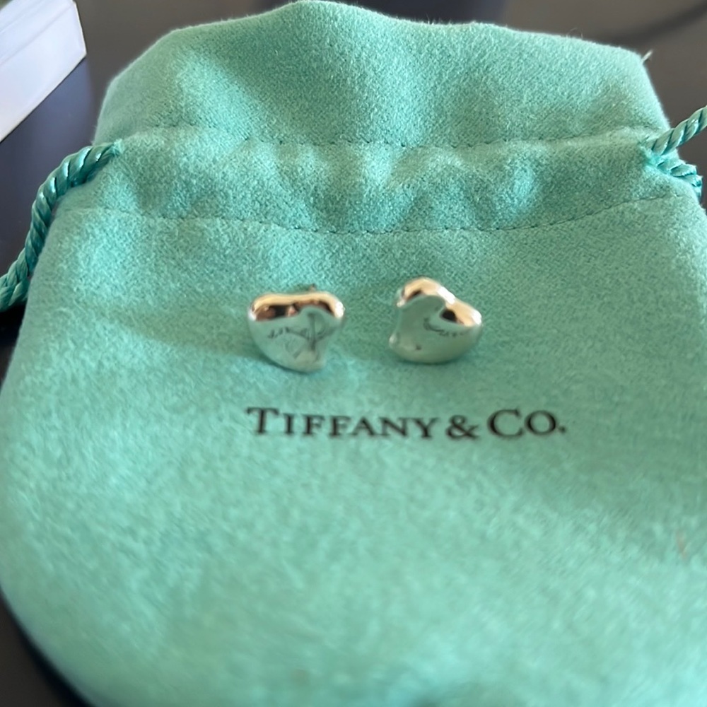 Tiffany & Co Full Heart Earrings